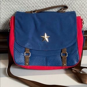 Loungefly Messenger Captain America Bag
